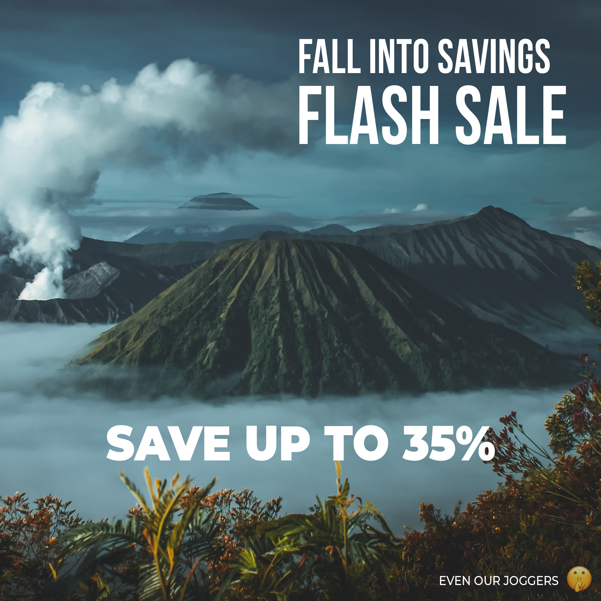 Fall into savings - Flash Sale!
